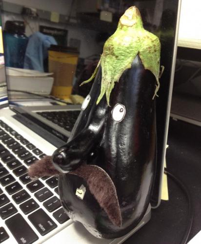 Mr.Eggplant Mustache 